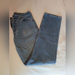 Classic Levi 501 5 button Denim Jeans W34 L36